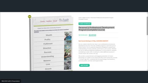 Personal & Professional Development Program Closer