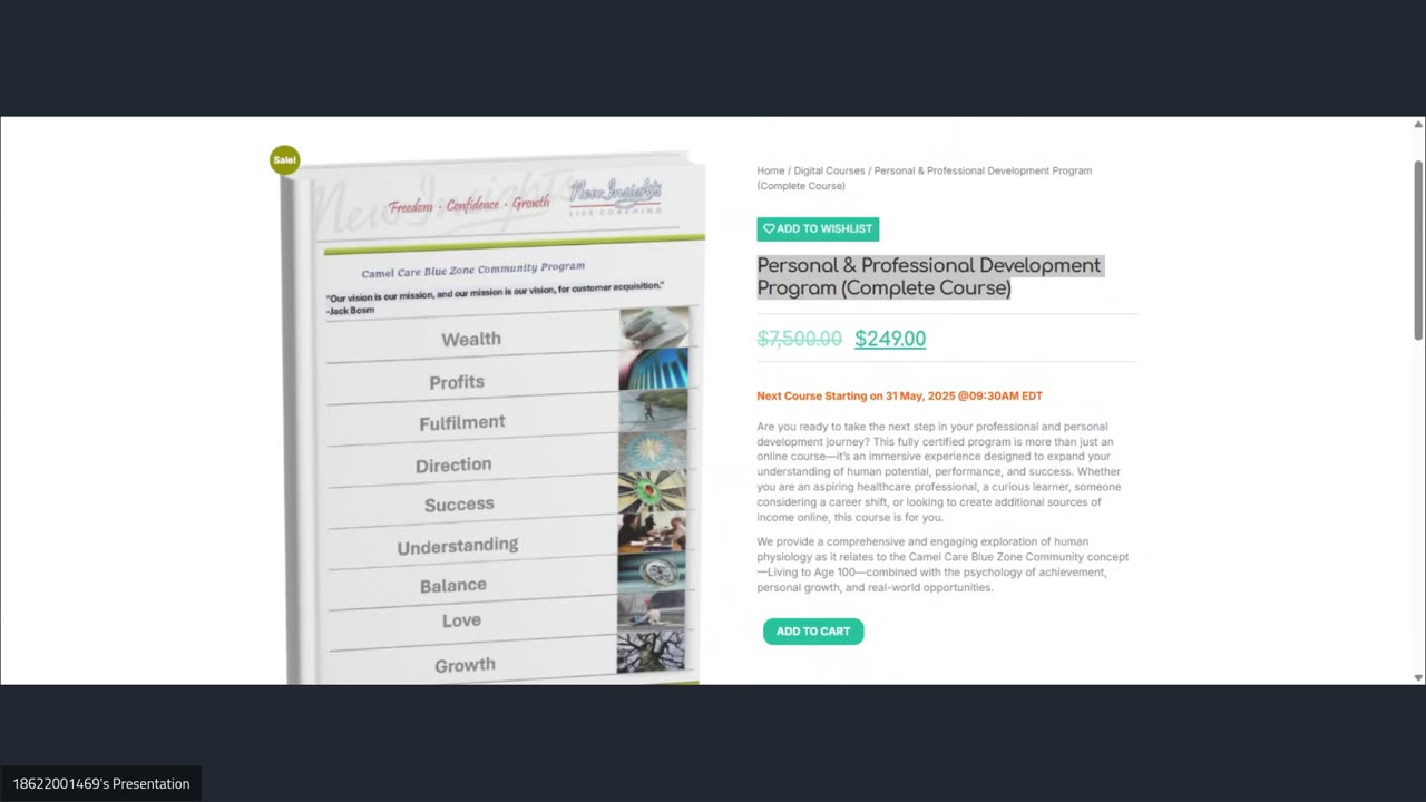 Personal & Professional Development Program Closer