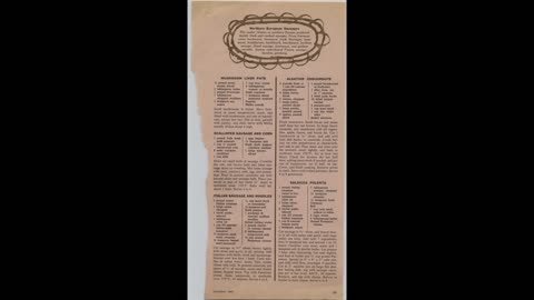 The Collectors Cook Book Sausage by Woman's Day