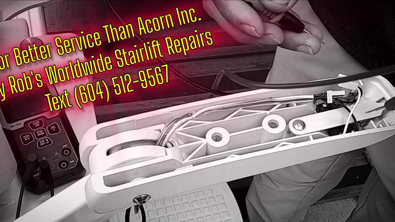 How to Fix Broken Wires in Acorn Stairlift Armrest Control Switch