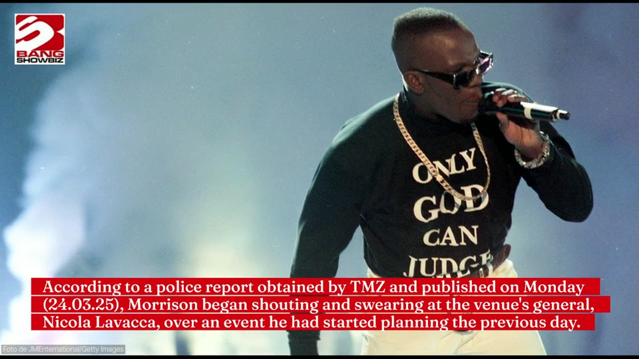 Mark Morrison arrested in Florida on charges of battery