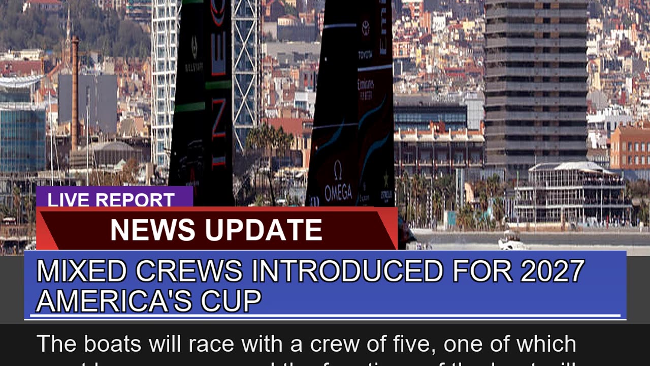 Mixed Crews Introduced for Americas Cup