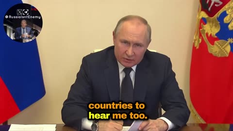 ‼️Putin issues a warning to the citizens of the West | “Putin will invade Europe" IS THE NEW "Iraq has weapons of mass-destruction" Let's not fall for the lies again!“