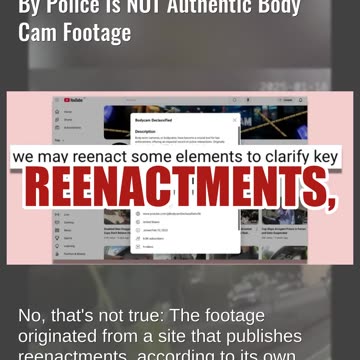 Fact Check: Video Claiming To Show Black FBI Agent Pulled Over By Police Is NOT Authentic Body Cam