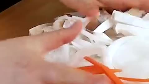 Shocking: 1 minute easy japchae! #shorts