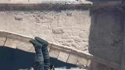 great jump from the warrior