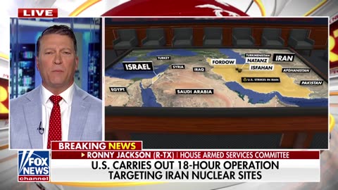 Rep. Jackson touts 'impressive' US mission destroying Iranian nuclear sites