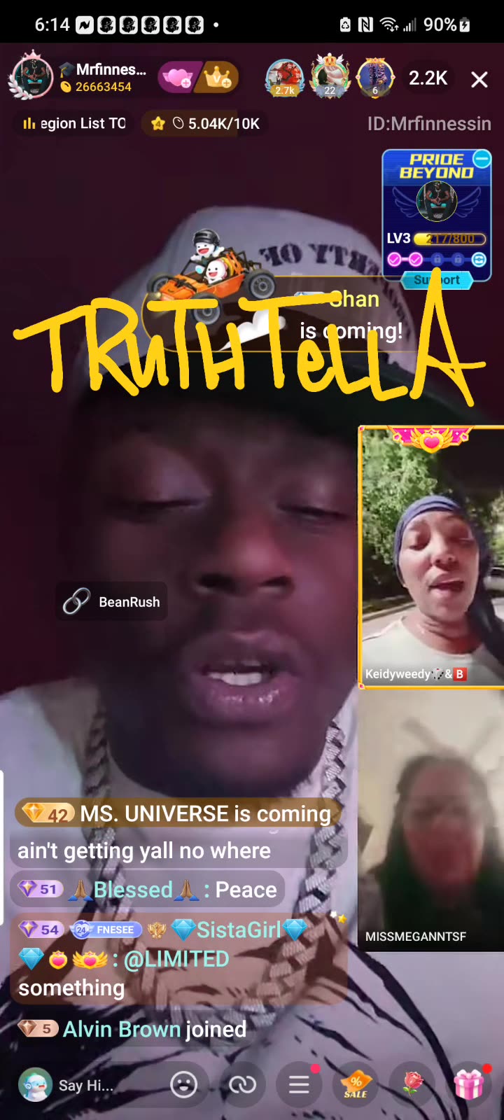 FINESSE 3RD SHIFT AFTER BROKERING A BAD INTERVIEW & HELPING SUEWOO SCAM THE PEOPLE