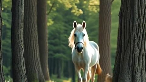 "Max the Dog & Hazel the Horse | Short Emotional Story of Mutual Help #animals #slowmo #facts #cute