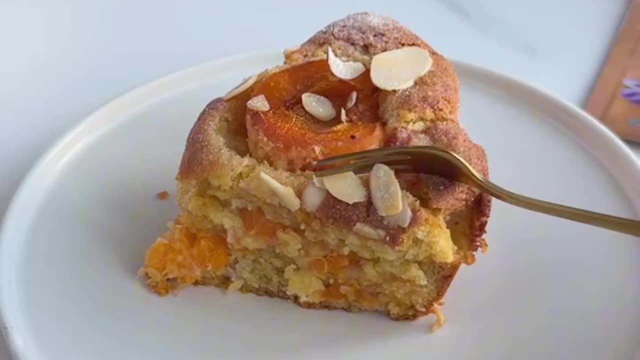 Пирог с абрикосами🍑🍑РЕЦЕПТ