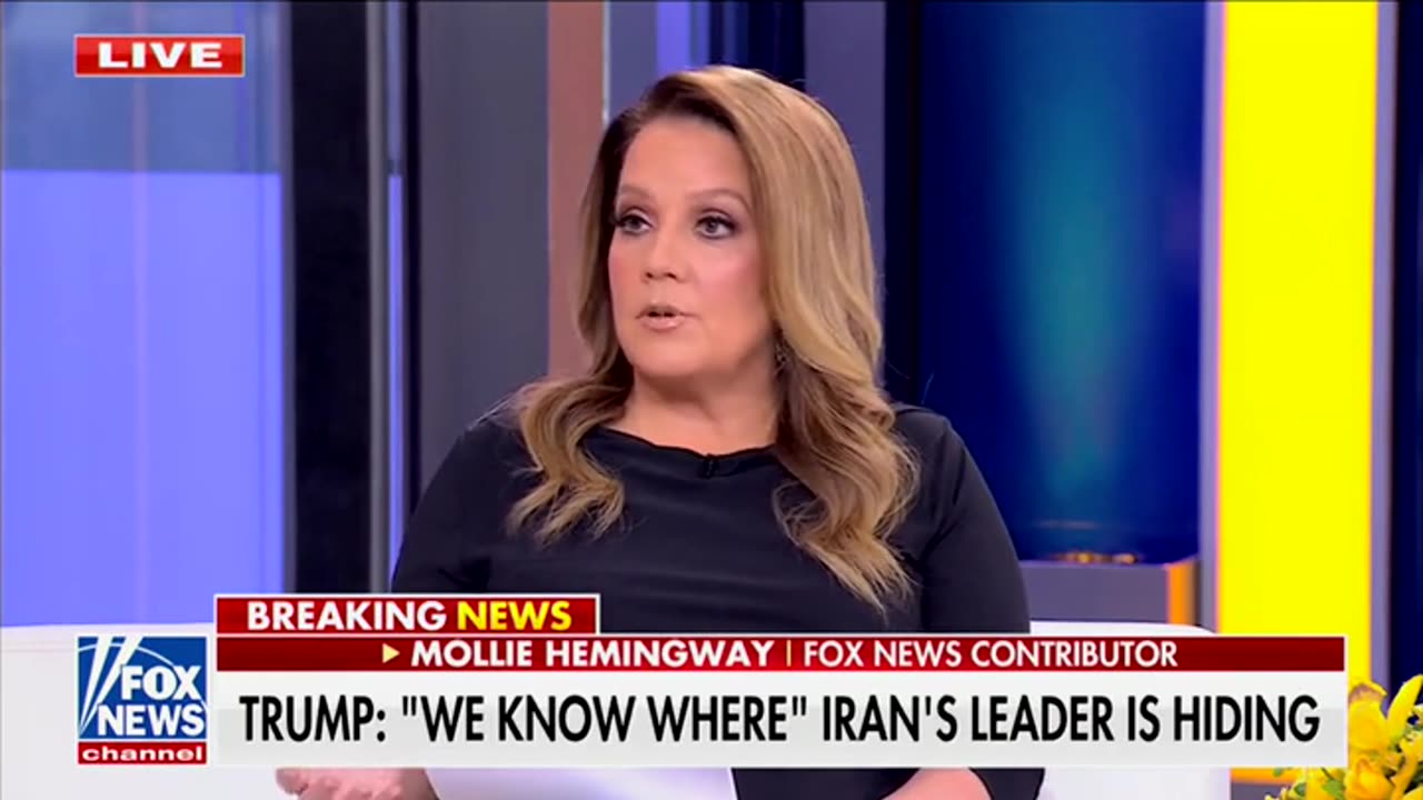 Hemingway: Trump Is The Right Leader To Manage The Israel-Iran Conflict