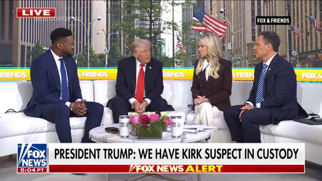 Trump says with 'high degree of certainty' that Charlie Kirk suspect was caught