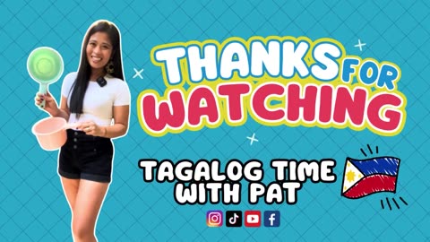 Children's Tagalog Lesson: Tagalog Words & Filipino Alphabet