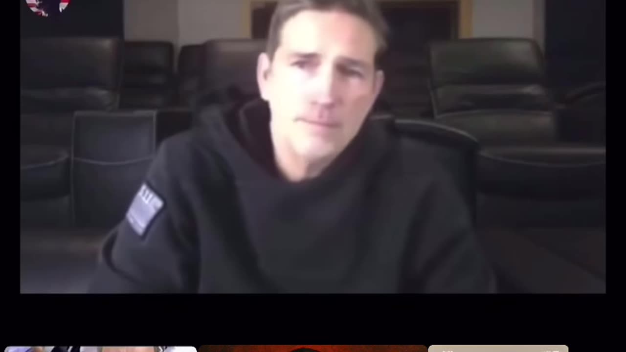 Adrenochrome exposed again, the actor who played Jesus in "The Passion"...