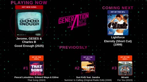 Generation Dance Radio - EDM, Dance, Eurodance, Trance, House, Hands up