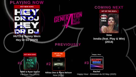 Generation Dance Radio - EDM, Dance, Eurodance, Trance, House, Hands up