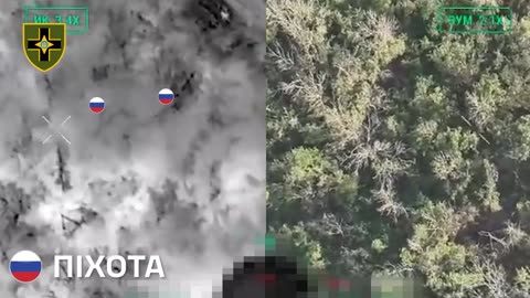 Ukrainian Artillery Opening Up on Russian Assault Group