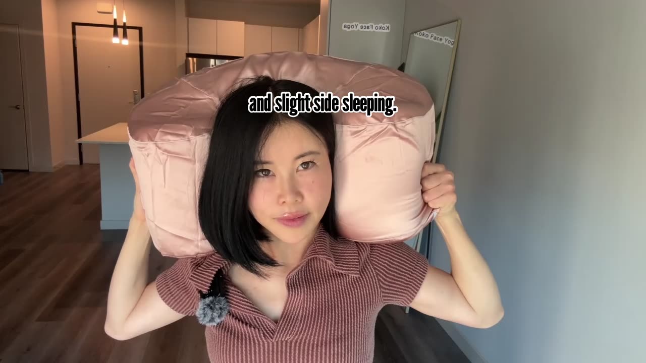 Back Sleeping Support Pillow | Koko Face Yoga