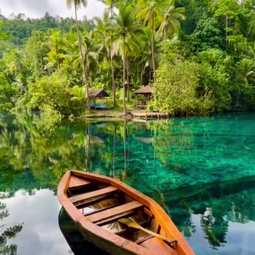 This is Paisu Pok Lake – Indonesia’s Hidden Paradise! 🌊✨