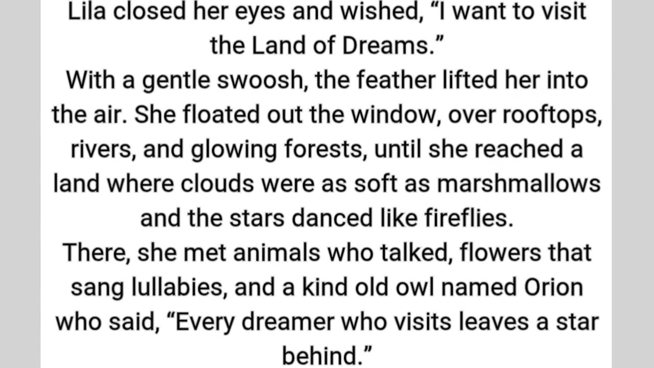 The Moonlight Feather | A Magical Bedtime Story for Kids