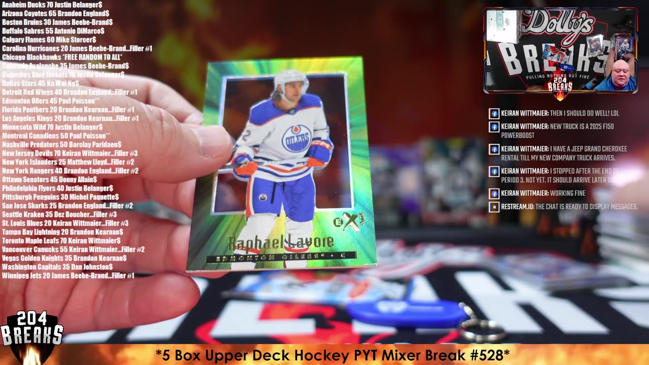 *5 Box Upper Deck Hockey PYT Mixer Break #528* [May 9, 2025]