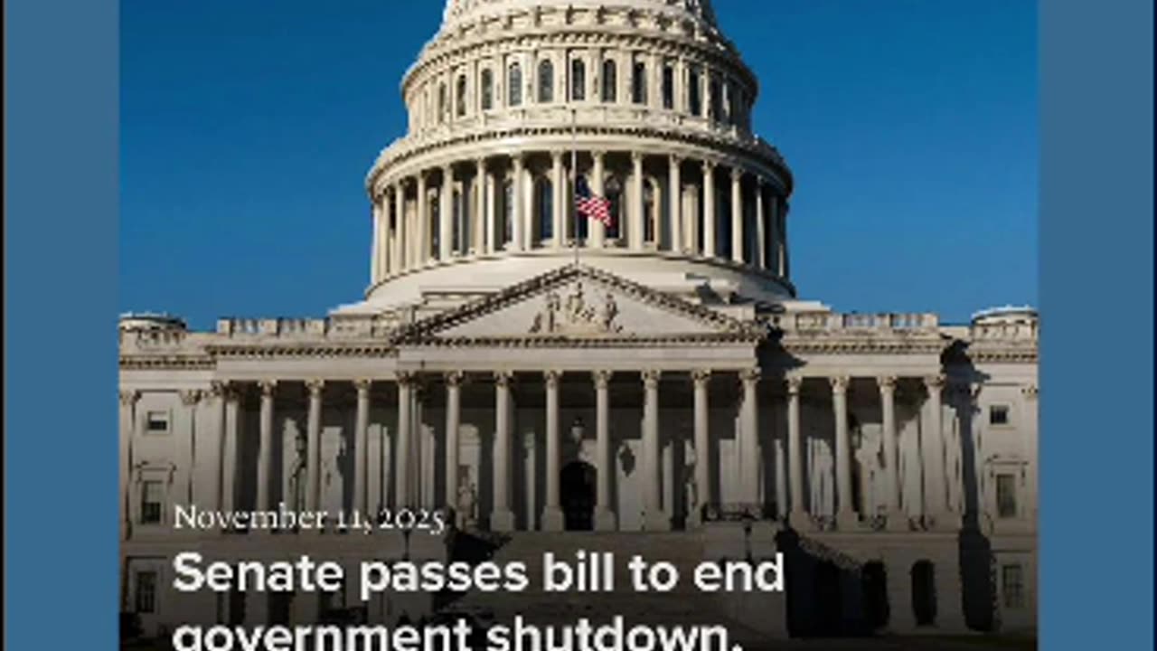 About damn time government shutdown will consumed be reopened by the end of the week 11/11/25
