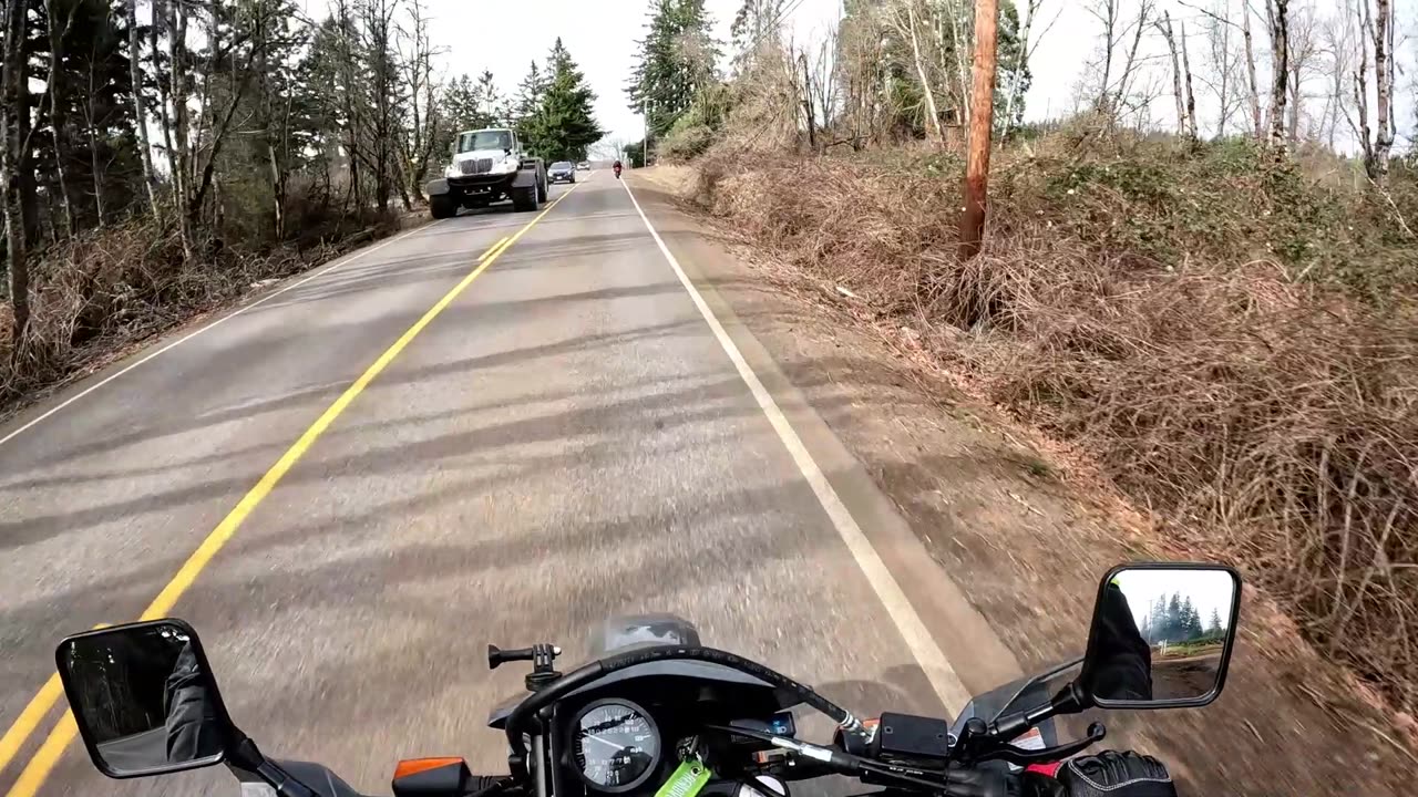 Pre Spring Ride to Silver Falls Oregon