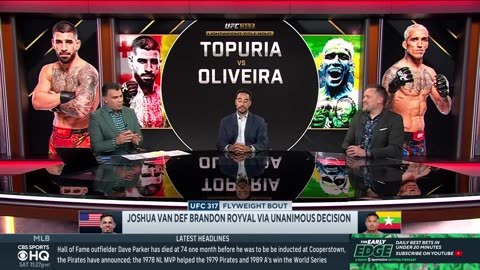 Ilia Topuria KNOCKS OUT Charles Oliveira in 1st Round, becomes Lightweight Champion UFC 317 Recap