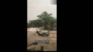 Camp Mystic girls eerily sing songs driving through Texas floods