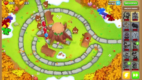 Bloons TD 6 Tree Hole Easy Round 4