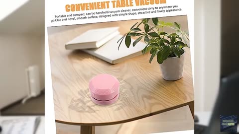 ARTIBETTER Portable Mini Desk Vacuum Cleaner Powerful Household Desk Vacuum Comp