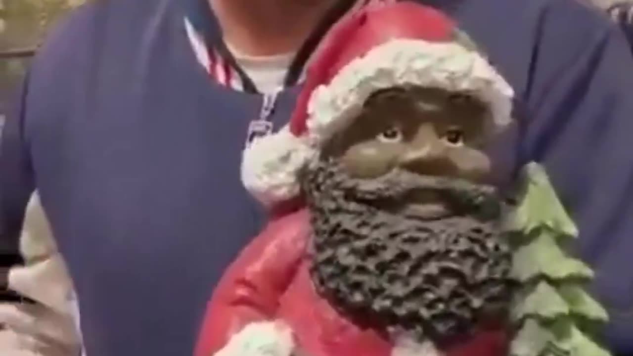 In UK, Santa Claus is black.