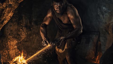 The First Campfire" (Homo erectus and Fire #history #africa #facts #shorts #history #fire #science