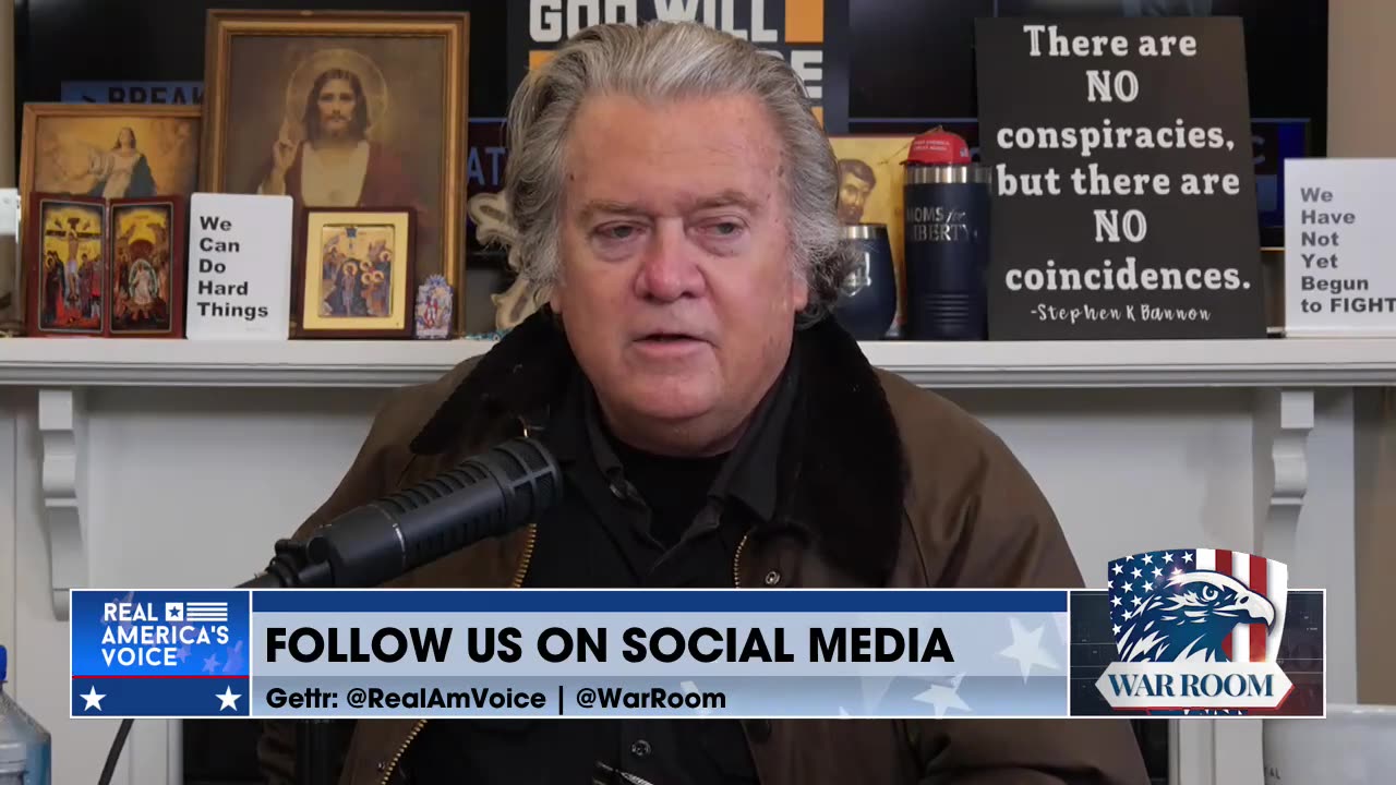 Steve Bannon: “And Then They Came For The Tariffs.”