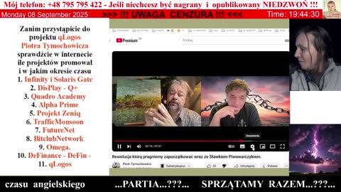 5127 - Piotr Tymochowicz nieumiesz słuchać Sławomira Piwowarczyka 👮‍♀️ - 08.09.2025