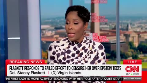 PLASKETT: "I believed that Jeffrey Epstein had information, and I was going to get information