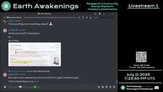 Earth Awakenings - Livestream 1 - #3285 - Live on Rumble/Youtube/X-Twitter/Twitch