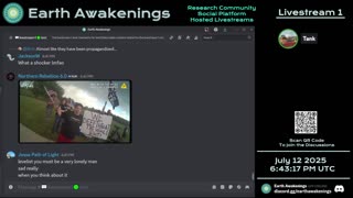 Earth Awakenings - Livestream 1 - #3285 - Live on Rumble/Youtube/X-Twitter/Twitch