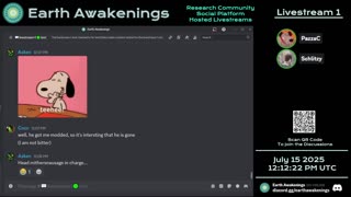 Earth Awakenings - Livestream 1 - #3295 - Live on Rumble/Youtube/X-Twitter/Twitch