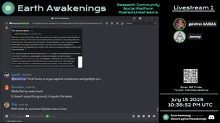 Earth Awakenings - Livestream 1 - #3295 - Live on Rumble/Youtube/X-Twitter/Twitch
