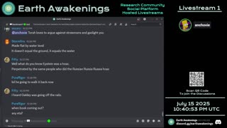 Earth Awakenings - Livestream 1 - #3295 - Live on Rumble/Youtube/X-Twitter/Twitch