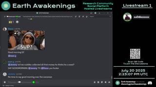 Earth Awakenings - Livestream 1 - #3306 - Live on Rumble/Youtube/X-Twitter/Twitch
