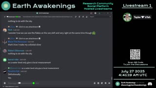 Earth Awakenings - Livestream 1 - #3318 - Live on Rumble/Youtube/X-Twitter/Twitch