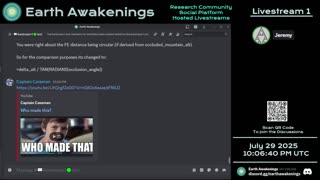 Earth Awakenings - Livestream 1 - #3323 - Live on Rumble/Youtube/X-Twitter/Twitch