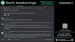 Earth Awakenings - Livestream 1 - #3325 - Live on Rumble/Youtube/X-Twitter/Twitch