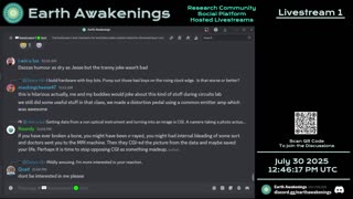 Earth Awakenings - Livestream 1 - #3325 - Live on Rumble/Youtube/X-Twitter/Twitch