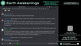 Earth Awakenings - Livestream 1 - #3325 - Live on Rumble/Youtube/X-Twitter/Twitch