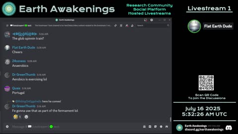 Earth Awakenings - Livestream 1 - #3295 - Live on Rumble/Youtube/X-Twitter/Twitch
