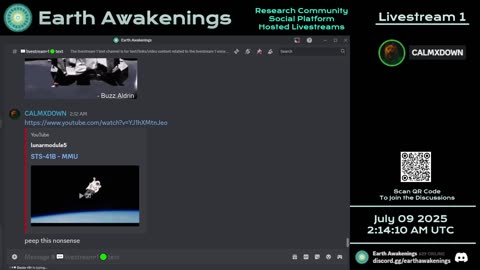 Earth Awakenings - Livestream 1 - #3281 - Live on Rumble/Youtube/X-Twitter/Twitch