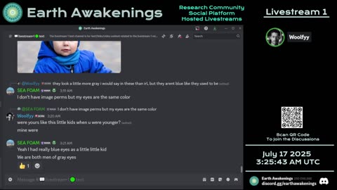 Earth Awakenings - Livestream 1 - #3298 - Live on Rumble/Youtube/X-Twitter/Twitch